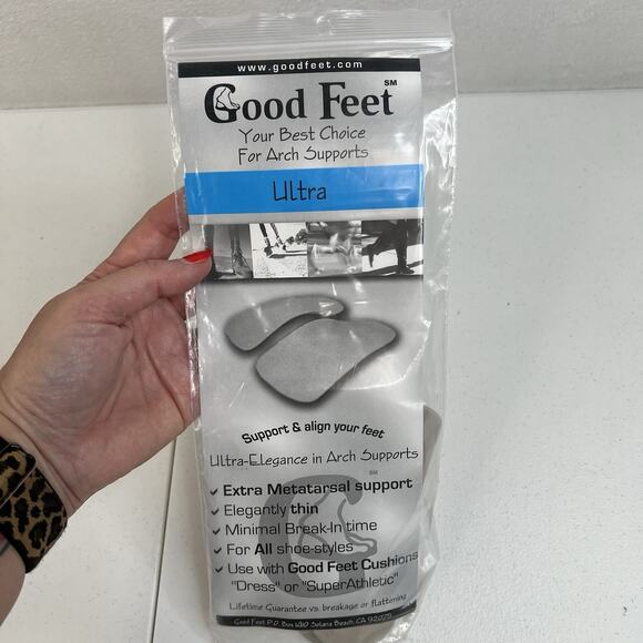 The Good Feet Store Insert Ultra Size 2 Arch Support Align All Shoe Sizes - Picture 6 of 12